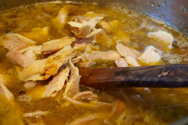 Chicken in the Soup.