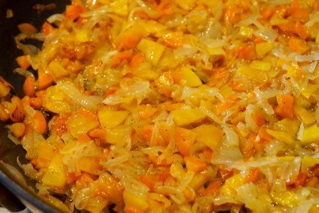 Mirepoix Sauteed.