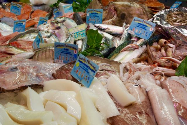 Fish Market Lesignan.