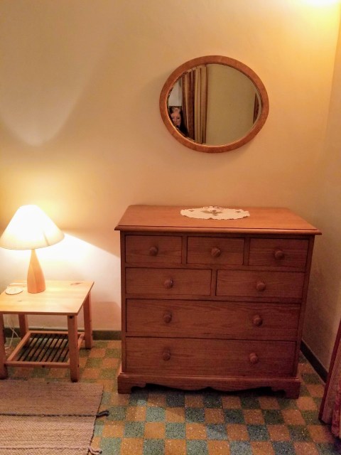 Bedroom 1 chest of drawers.