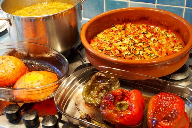 Stocking the Pantry.