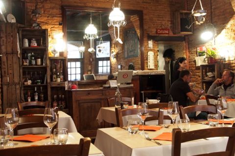 We weren't quite the last ones to leave.